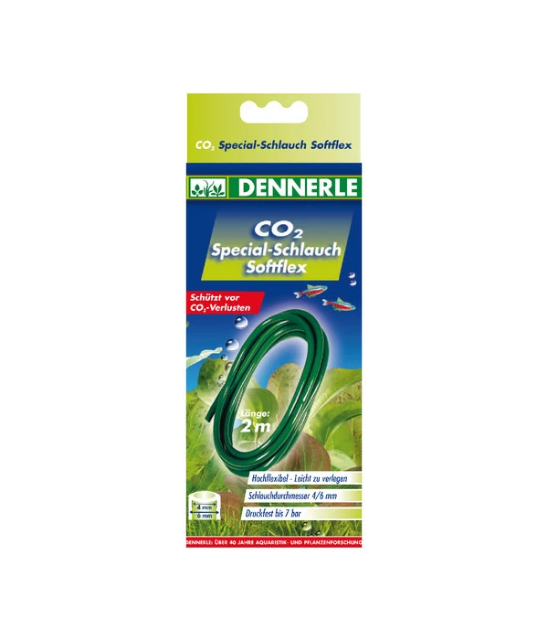 DENNERLE CO2 Special-Schlauch Softflex, 2m 1 DENNERLE CO2 Special-Schlauch Softflex, 2m