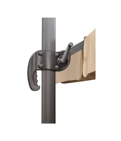 Schneider Classics Sonnenschirm Rhodos, Holzoptik, Quadratisch Ca. B300/T300 Cm -Gartenbedarf Geschäft 1707751 WE DE 001 Rhodos3x3mocca