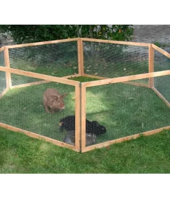 KERBL Freilaufgehege Vario, Ca. B120/H59/T120 Cm -Gartenbedarf Geschäft 1722206 WE D 001 KerblfreigehegeVario