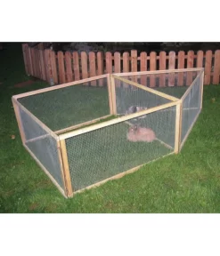 KERBL Freilaufgehege Vario, Ca. B120/H59/T120 Cm -Gartenbedarf Geschäft 1722206 WE FS 003 KerblFreilaufgehegeVario
