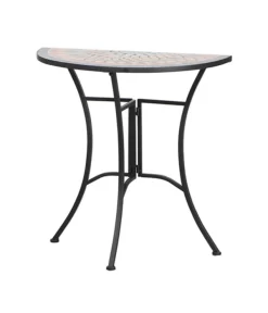 Siena Garden Anstelltisch Prato, Halbrund, Ca. B35,5/H71,5 Cm