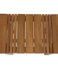 Siena Garden Hocker Falun, B50/H45/T33 Cm -Gartenbedarf Geschäft 1741800 WE DE 004 FalunHockerAkazieFSC