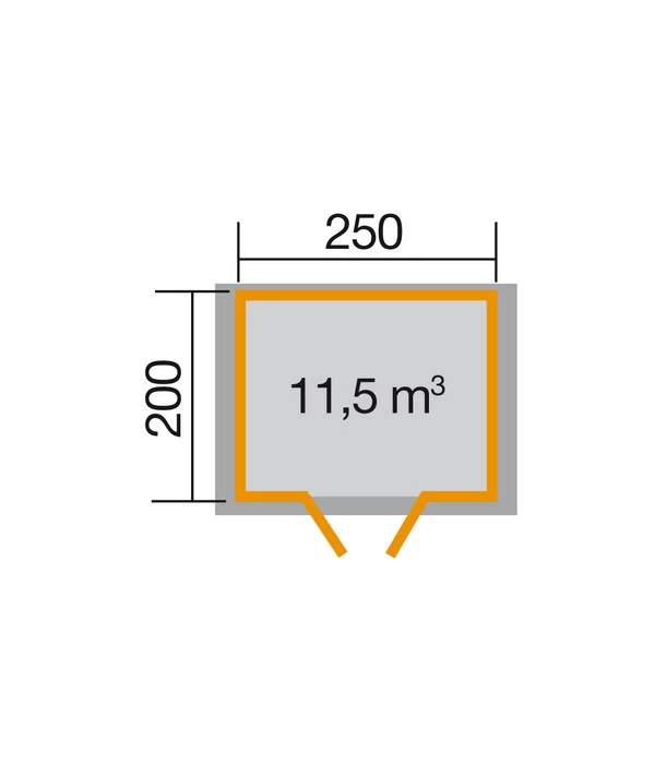 Weka Gartenhaus Premium 28 2 Weka Gartenhaus Premium 28 – Bild 2