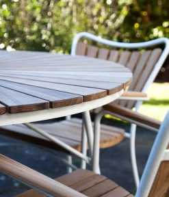 Cinas Gartentisch Ellen, Ca. Ø110/H74 Cm 7 Cinas Gartentisch Ellen, Ca. Ø110/H74 Cm -Gartenbedarf Geschäft 2012250 WE DE 001 TischEllenD110Weiss