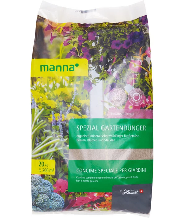 Manna Spezial Gartendünger, 20 Kg 1 Manna Spezial Gartendünger, 20 Kg