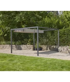 Siena Garden Schattenmanufaktur® Pergola Dachbezug Libera -Gartenbedarf Geschäft 2048858 WE MO 002 LieberaDachbezugsilber