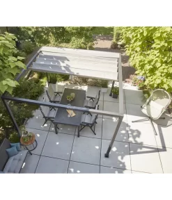 Siena Garden Schattenmanufaktur® Pergola Dachbezug Libera -Gartenbedarf Geschäft 2048858 WE MO 005 LieberaDachbezugsilber