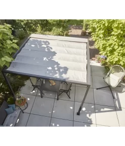 Siena Garden Schattenmanufaktur® Pergola Dachbezug Libera -Gartenbedarf Geschäft 2048858 WE MO 006 LieberaDachbezugsilber