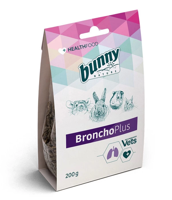 Bunny® NATURE Ergänzungsfutter Health Food & Care BronchoPlus, 200 G 1 Bunny® NATURE Ergänzungsfutter Health Food & Care BronchoPlus, 200 G
