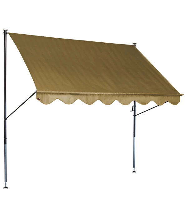 Angerer Klemmmarkise Standard, Uni, Ca. B400/H275/T150 Cm 1 Angerer Klemmmarkise Standard, Uni, Ca. B400/H275/T150 Cm