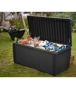 Keter Aufbewahrungsbox Sumatra, 511 Liter, Ca. B145/H64/T73 Cm -Gartenbedarf Geschäft 2191179 WE MO 003 KeterAufbewahrungsbox