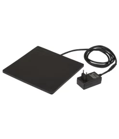 KERBL Gummi-Heizplatte, 24 X 0,8 X 24 Cm