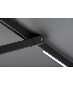 Schneider Sonnenschirm Blacklight, Rund, Ca. Ø270 Cm -Gartenbedarf Geschäft 2452233 WE DE 005 Blacklight270