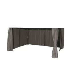 Siena Garden Seitenteil Für Pavillon Dubai, Grau