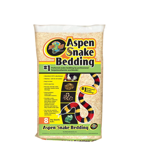 Zoo Med Aspen Snake Bedding Einstreu, 8,8 Liter 1 Zoo Med Aspen Snake Bedding Einstreu, 8,8 Liter