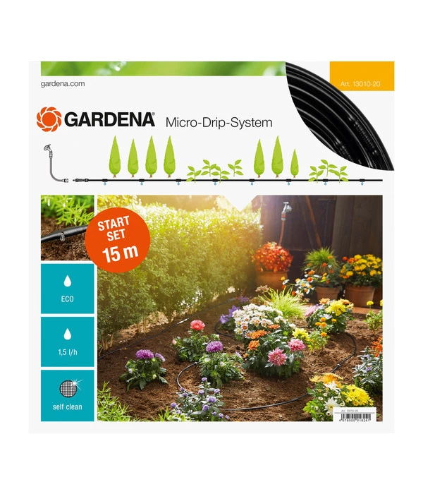 GARDENA Micro-Drip-System Start-Set Pflanzreihe S 1 GARDENA Micro-Drip-System Start-Set Pflanzreihe S