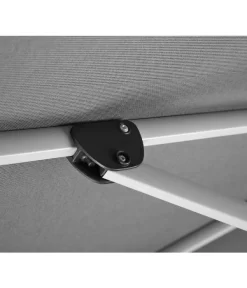 Schneider Premium Ampelschirm Monaco, Granitgrau, Quadratisch, Ca. B300/T300 Cm -Gartenbedarf Geschäft 2887982 WE DE 005 SchirmMOnaco300x300