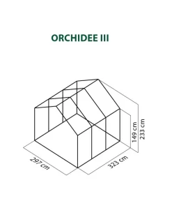 KGT Gewächshaus Orchidee III -Gartenbedarf Geschäft 3018736 3013885 2321578 WE DE 003 KGTGewaechshausOrchideeIII