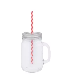 Outdoorbecher Mit Halm, 450 Ml