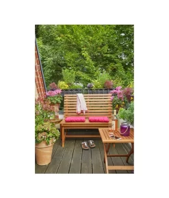 Dehner Akazienbank Paisley, 2-Sitzer -Gartenbedarf Geschäft 3099728 WE MO 002 Akazienbank Paisley 1