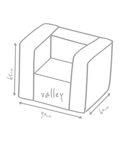 Outbag Outdoor-Sitzsack Valley Plus -Gartenbedarf Geschäft 3456324 WE DE 002 ValleyPlusAnthrazit