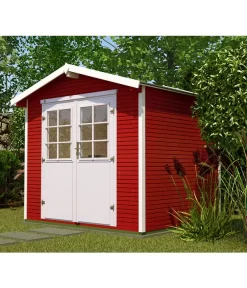 Weka Gartenhaus 218 Gr. 2, Ca. B320/H253/T239 Cm