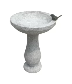 Dehner Granit-Vogeltränke, Ø42/H57 Cm