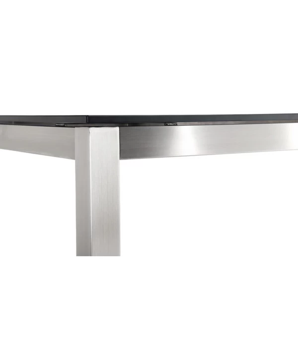 Best Tisch Marbella, Edelstahl, Schwarz, Ca. B210/H76/T100 Cm 3 Best Tisch Marbella, Edelstahl, Schwarz, Ca. B210/H76/T100 Cm – Bild 3