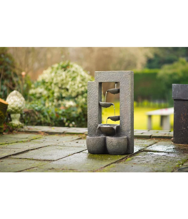 Ubbink Polyresin-Gartenbrunnen-Set Bern, 33,5 X 21,5 X 59,5 Cm 2 Ubbink Polyresin-Gartenbrunnen-Set Bern, 33,5 X 21,5 X 59,5 Cm – Bild 2