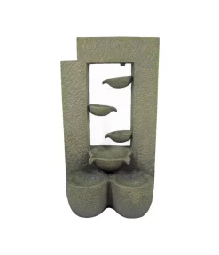 Ubbink Polyresin-Gartenbrunnen-Set Bern, 33,5 X 21,5 X 59,5 Cm