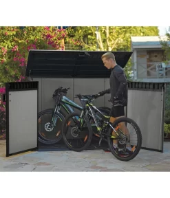 Keter Universal-Aufbewahrungsbox Grande Store 2100 Liter, Ca. B190,5/H132,5/T109,3 Cm -Gartenbedarf Geschäft 4161725 WE MO 002 KeterMuelltonnenbox