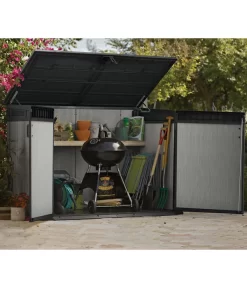 Keter Universal-Aufbewahrungsbox Grande Store 2100 Liter, Ca. B190,5/H132,5/T109,3 Cm -Gartenbedarf Geschäft 4161725 WE MO 003 KeterMuelltonnenbox