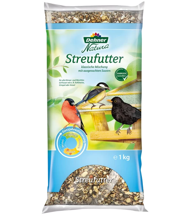 Dehner Natura Wildvogelfutter Futterbuffet Maxi, 8-teilig 2 Dehner Natura Wildvogelfutter Futterbuffet Maxi, 8-teilig – Bild 2