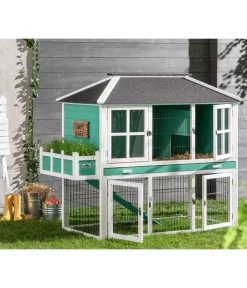 Dehner Nagerheim Happy Home Palazzo, Ca. B145/H121/T72 Cm -Gartenbedarf Geschäft 4261590 WE MO 001 Dehner NagerheimPlazzo