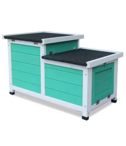 Dehner Nagerschlafhaus Happy Home Teatro, Türkis -Gartenbedarf Geschäft 4261608 WE FS 003 DehnerHappyHomeNagerschlafhausTeatro