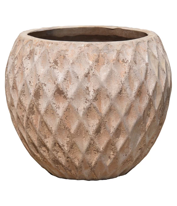 Dehner Terrakotta-Topf Imperia, Rund, Antik-terrakotta 1 Dehner Terrakotta-Topf Imperia, Rund, Antik-terrakotta