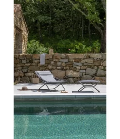 Lafuma Hocker Next, Be Comfort® -Gartenbedarf Geschäft 4287454 WE MO 002 LafumaLiegestuhlTransabedsilber