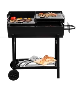 Tepro Holzkohle-Grillfass Detroit -Gartenbedarf Geschäft 4287918 WE MO 001 TeproGrillfassDetroit