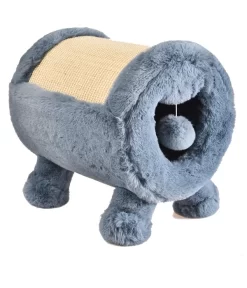 Dehner Premium Lovely Kratzhöhle Kratzen & Kuscheln, Ca. Ø30/B40 Cm