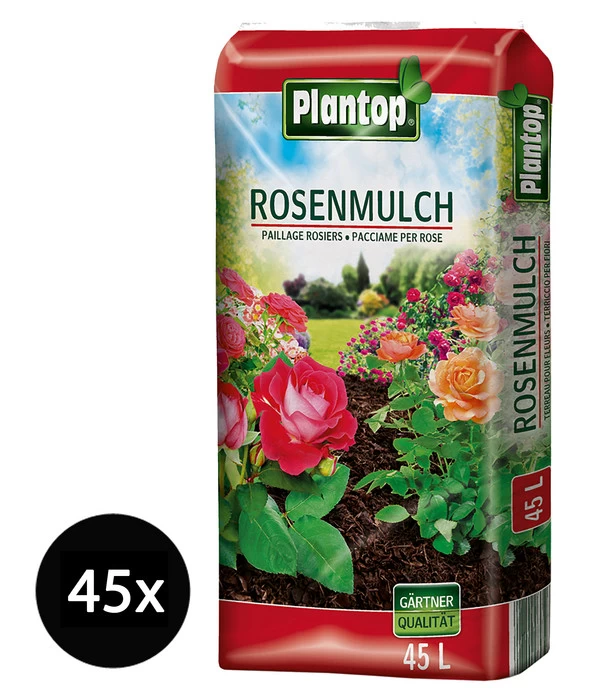 Ziegler Plantop Rosenmulch, 45 X 45 Liter 1 Ziegler Plantop Rosenmulch, 45 X 45 Liter