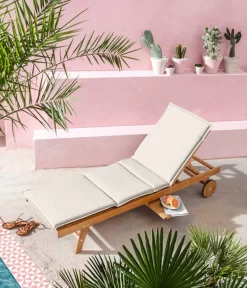 Dehner Rollliege Ravenna, Ca. B70/H89/T200 Cm -Gartenbedarf Geschäft 4407086 WE MO 002 RollliegeRavennaNEU