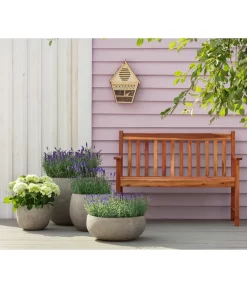 Dehner Bank Mykonos, 2-Sitzer -Gartenbedarf Geschäft 4407201 WE MO 002 DehnerBankMykonos