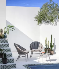 Dehner Balkonset Florenz, 3-teilig -Gartenbedarf Geschäft 4415550 WE MO 001 BalkonsetFlorenzNEU