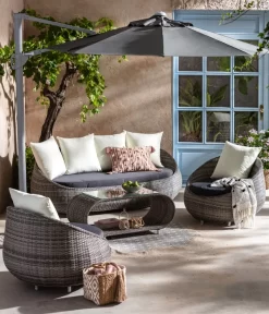 Dehner Geflechtsessel Avani -Gartenbedarf Geschäft 4418786 WE MO 003 LoungesesselAvaniNeu