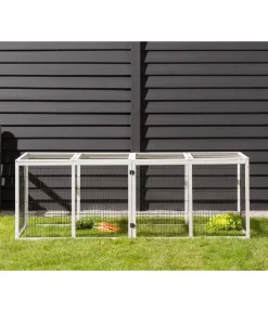 Dehner Freilaufgehege Happy Home Monumento, Ca. B200/H70/T70 Cm 9 Dehner Freilaufgehege Happy Home Monumento, Ca. B200/H70/T70 Cm -Gartenbedarf Geschäft 4447637 WE MO 001 DehnerFreilaufgehegeHappyHome2xMonumento