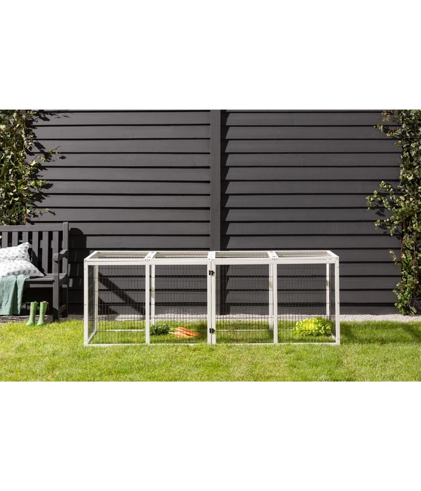 Dehner Freilaufgehege Happy Home Monumento, Ca. B200/H70/T70 Cm 2 Dehner Freilaufgehege Happy Home Monumento, Ca. B200/H70/T70 Cm – Bild 2