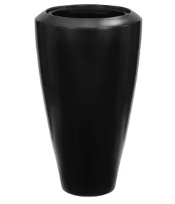 Dehner Keramik-Vase Lissabon Mit LECHUZA® Bewässerungssystem, Konisch