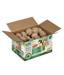 Dehner Natura Wildvogelfutter Meisen-Knödel, Ohne Netz -Gartenbedarf Geschäft 4457297 WE DE 003 NEUNaturaMKohneNetz30St