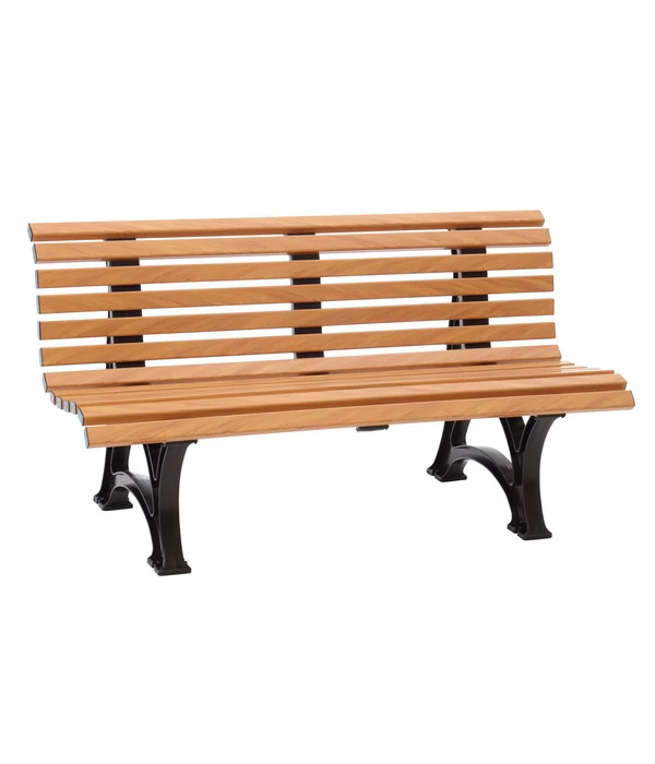 Bank Helgoland, Holzoptik, 3-Sitzer 1 Bank Helgoland, Holzoptik, 3-Sitzer