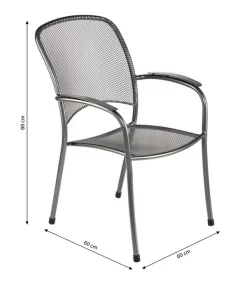 MWH Metall-Stapelsessel Carlo -Gartenbedarf Geschäft 5305669 WE BG 001 MwhMetallStapelsesselCarloMetStapelsesselCarlo